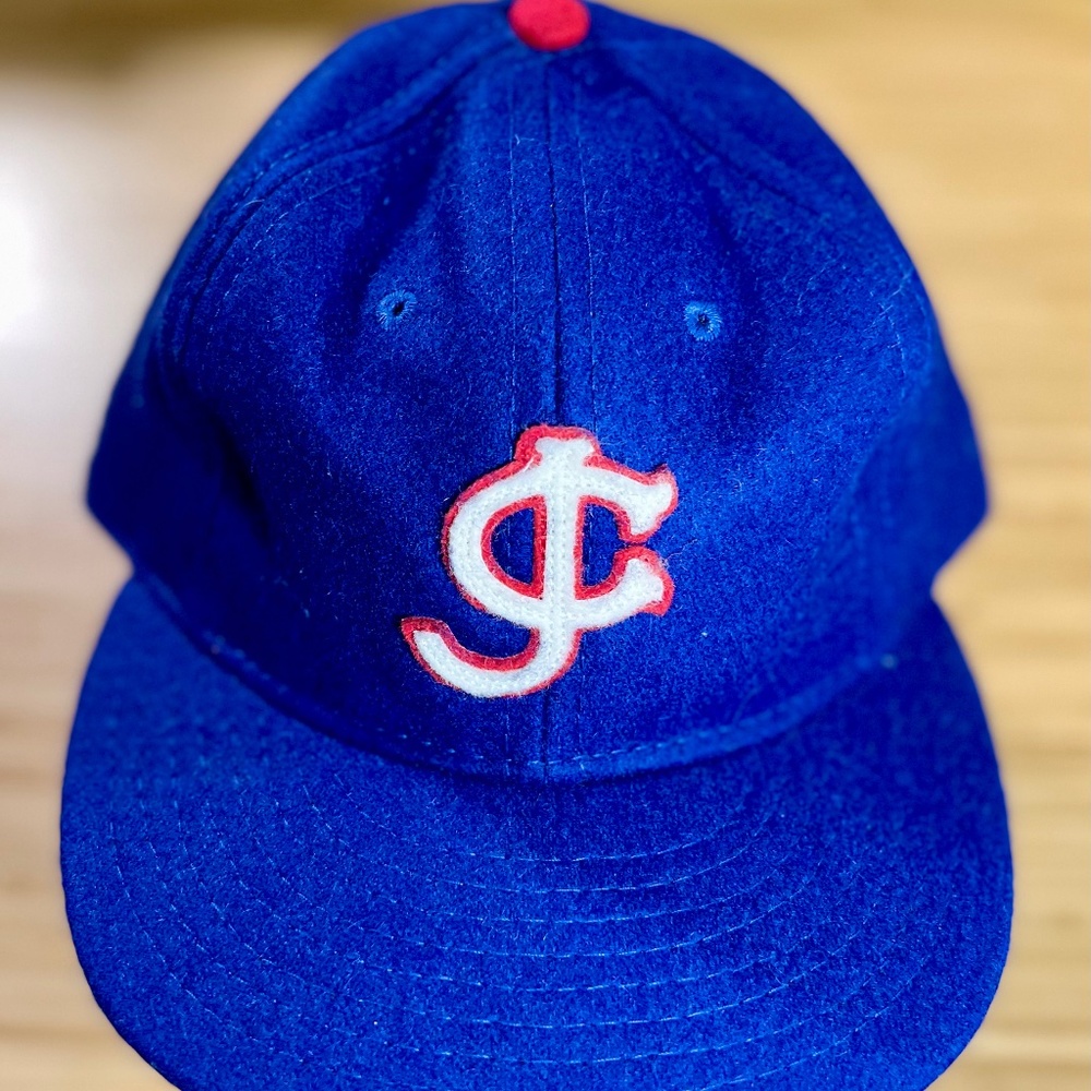 Ebbets Field Fitted Cap Size 7 1/4 | Jersey City